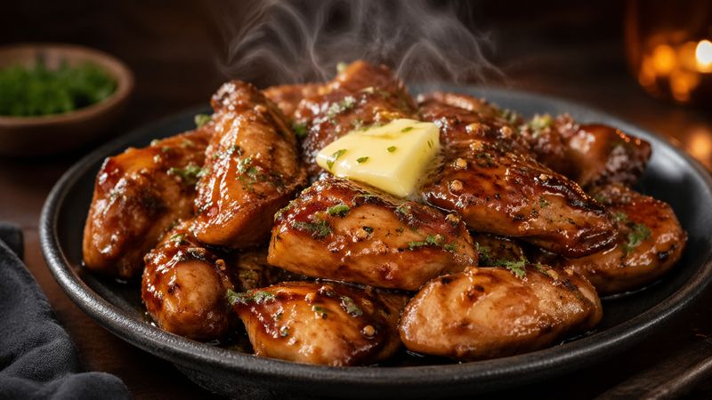 Smoky Honey Garlic Butter Chicken Recipe