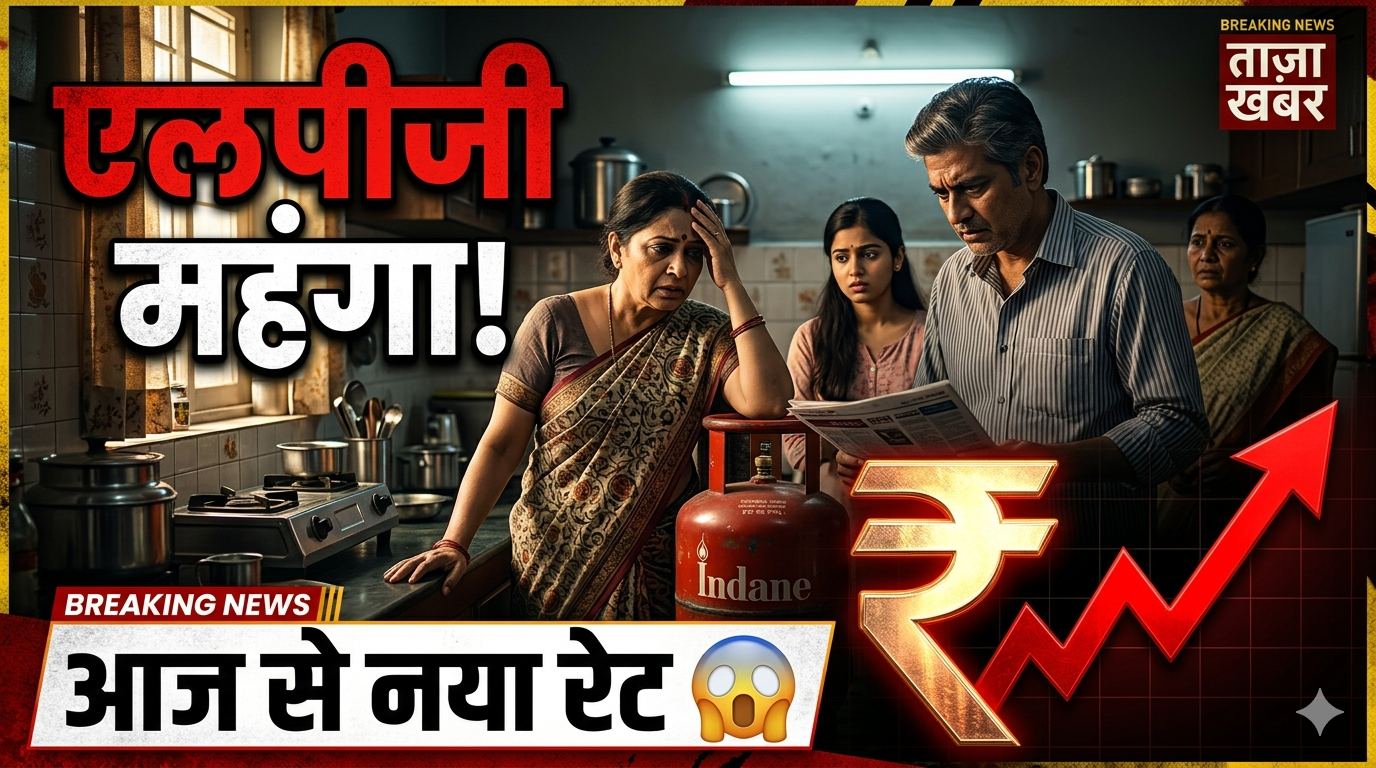 LPG सिलेंडर हुआ महंगा 😱 आज से नई कीमत लागू!
